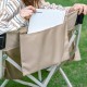 Стілець складаний Naturehike Stellaluna T04 CNK2550JJ022, вуглецева сталь, чорний