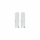 Стійки для тенту сталеві оцинковані Naturehike Steel poles Updated NH20PJ041, 16мм*2.0м, сірі (2 шт)