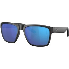 Окуляри Costa Del Mar Paunch XL 580G Matte Black Blue Mirrorror 06S9050