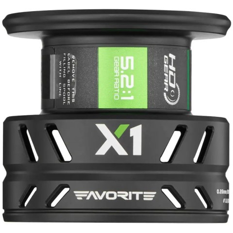 Котушка Favorite X1 2000 (X1202) 5.2:1 9+1BB