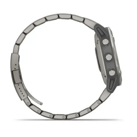 Смарт-годинник Garmin fenix 6 Sapphire титановий з титановим ремінцем