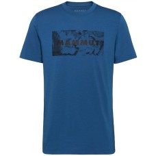 Футболка Mammut Trovat T-Shirt Logo L 1017-06460 marine