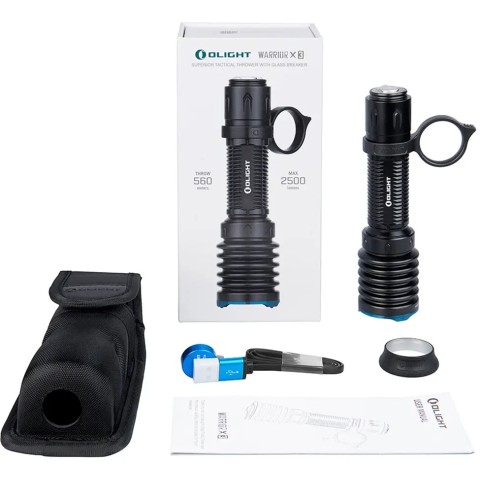 Фонарь Olight Warrior X 3 Black