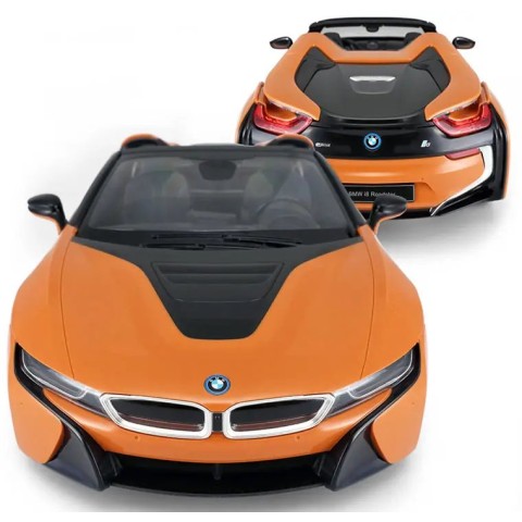 Машинка Rastar BMW i8 Roadster 1:12 ц:оранжевый