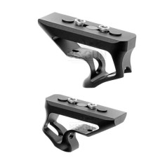 Keymod Угловая короткая металлическая рукоятка – черная