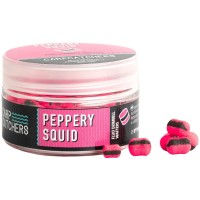 Бойлы Carp Catchers Fluo Dumbell Wafters Peppery Squid 8х5 and 10x7mm