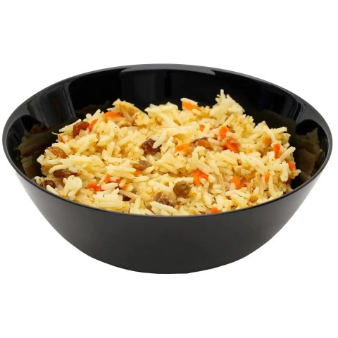 Плов багато рису “Басматі” курки та солодкої моркви