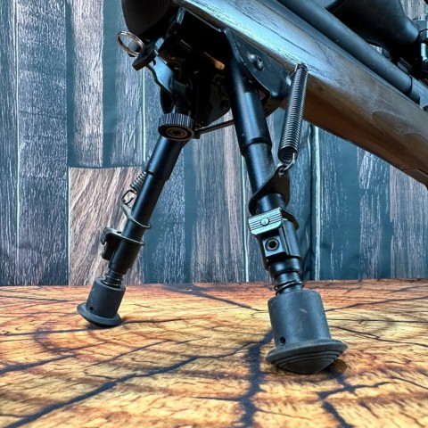 Пневматична гвинтівка (PCP) ZBROIA Хортица 450/220 (коричневий) з ОП  Б/У