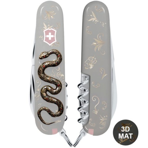 Ніж Victorinox Spartan Zodiac 3D 91мм,13функ ,Розкішна змія