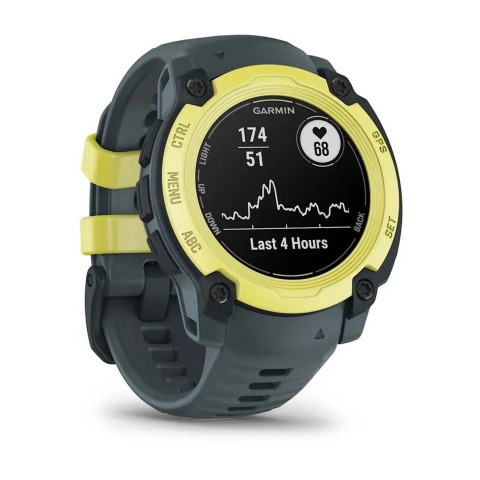 Смарт-годинник Garmin Instinct E (40 мм) лайм/сутінковий