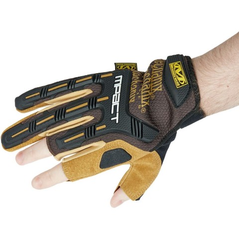Рукавички Mechanix M-Pact Framer Leather L brown