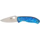 Нож Spyderco Tenacious, D-2, Titanium ц:blue