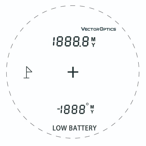 Лазерний далекомір Vector Optics Paragon 6x25 GenII 1850 м