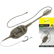 Оснастка карповая Проф Монтаж Romanian Flat Darts (1 крючок) 60g