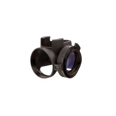 Гумовий чохол с прозорими кришками чорний TRIJICON для MRO