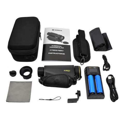 Тепловізійний монокуляр KONUS FIERY 3x-24x 640x512