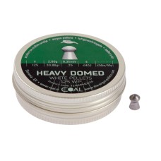 Пули пневматические Coal Heavy Domed кал. 6.35 мм 2 ч 125 шт/уп