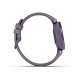 Смарт-часы Garmin Lily Sport с фиолетовым безелем, насыщенно-фиолетовым корпусом и силиконовым ремешком