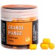 Бойлы Carp Catchers Fluo Dumbell Wafters Orange Mango 8х5 and 10x7mm