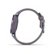 Смарт-часы Garmin Lily Sport с фиолетовым безелем, насыщенно-фиолетовым корпусом и силиконовым ремешком