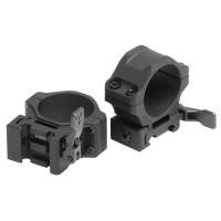 Кільця Leapers UTG Accu-Sync QR, 30mm, Low, Aluminum, Picatinny