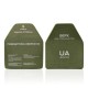 Керамічні бронеплити 5-го класу. Вага 3,38 кг.Розмір XL. Карбід кремнію