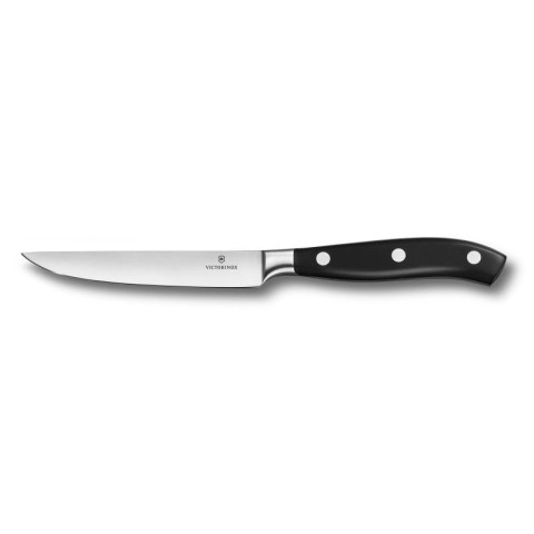 Набір кухонний Victorinox Grand Maitre Сhef's Cutlery Block 6шт з чорн. ручкою з підставкою (5 ножів, ножиці)