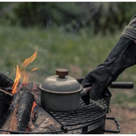 Кастрюля Barebones Saucepan/Enamel slate grey