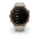 Смарт-часы Garmin Descent Mk3i (43 мм) бронзовые PVD титановые с силиконовым ремешком цвета французский серый