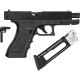 Пневматичний пістолет Umarex Glock 17 Blowback кал.4,5мм (з затворною затримкою) (5.8361)
