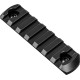 Планка Leofoto Weaver/Picatinny на 7 слотов. M-LOK. Алюминий