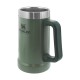 Термокружка пивна Stanley Adventure Stein Hammertone Green 0.7 л