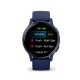 Смарт-годинник Garmin vivoactive 5 темно-синій з безелем металік