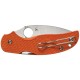 Ніж Spyderco Sage 5 Lightweight, CPM REX 121, FRN orange