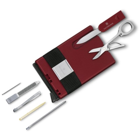 Карта-мультитул Victorinox Smartcard Wallet Iconic Red 104х65х17мм,10функ,черв