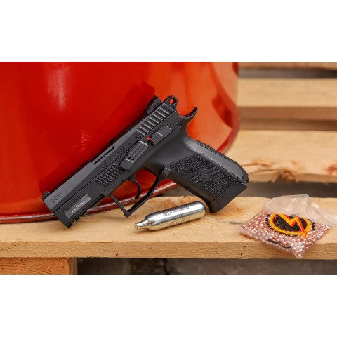 Пістолет пневматичний ASG CZ 75 P-07 Duty Blowback. CO2. BB кал. 4.5 мм