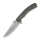 Ніж складаний туристичний Weknife Dracarys, (9.1 см) Böhler M390 / титан 6AL4V сірий