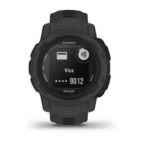 Смарт-годинник Garmin Instinct 2S Solar графітовий