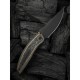Ніж складаний мисливський Weknife Quinseris, (10,1 см) Bohler M390 / Titanium бронзовий