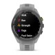 Смарт-годинник Garmin Approach S70 (42 мм) з чорним керамічним безелем та сірим ремінцем