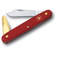 Ніж Victorinox садовий Budding 2 100мм,2функ,черв.мат (блістер)