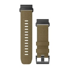 Ремінці для годинника Garmin QuickFit 26 тактичні нейлонові койот