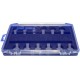 Коробка Meiho Versus Wave Tai Rubber Stopper VW-2020NS 225x190x28mm Clear