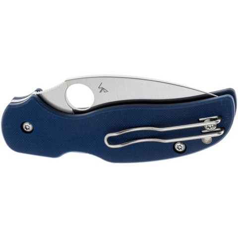 Ніж Spyderco Sage 5, CPM SPY27, G-10 blue