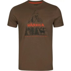Футболка Harkila Nature S/S T-shirt XL state black