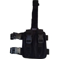 Подсумок Defcon 5 DOUBLE LEG MAGAZINE POUCH ц:black