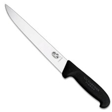 Нож кухонный разделочный Victorinox Fibrox 25 см, черный