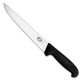 Нож кухонный разделочный Victorinox Fibrox 25 см, черный