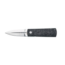 Ніж Maserin Daga, Elmax, fat carbon, чорний