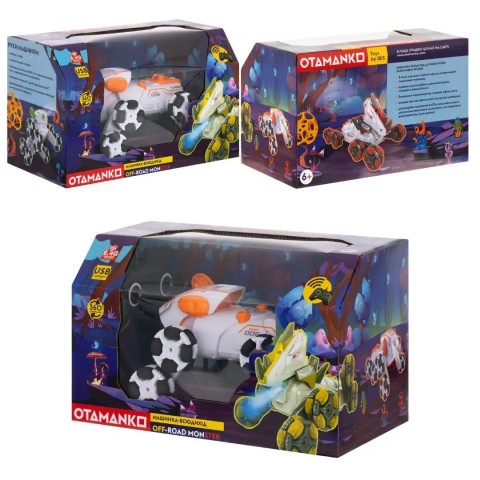 Машинка OTAMANKO Трюковий всюдихід OFF-ROAD MONSTER Помаранчевий